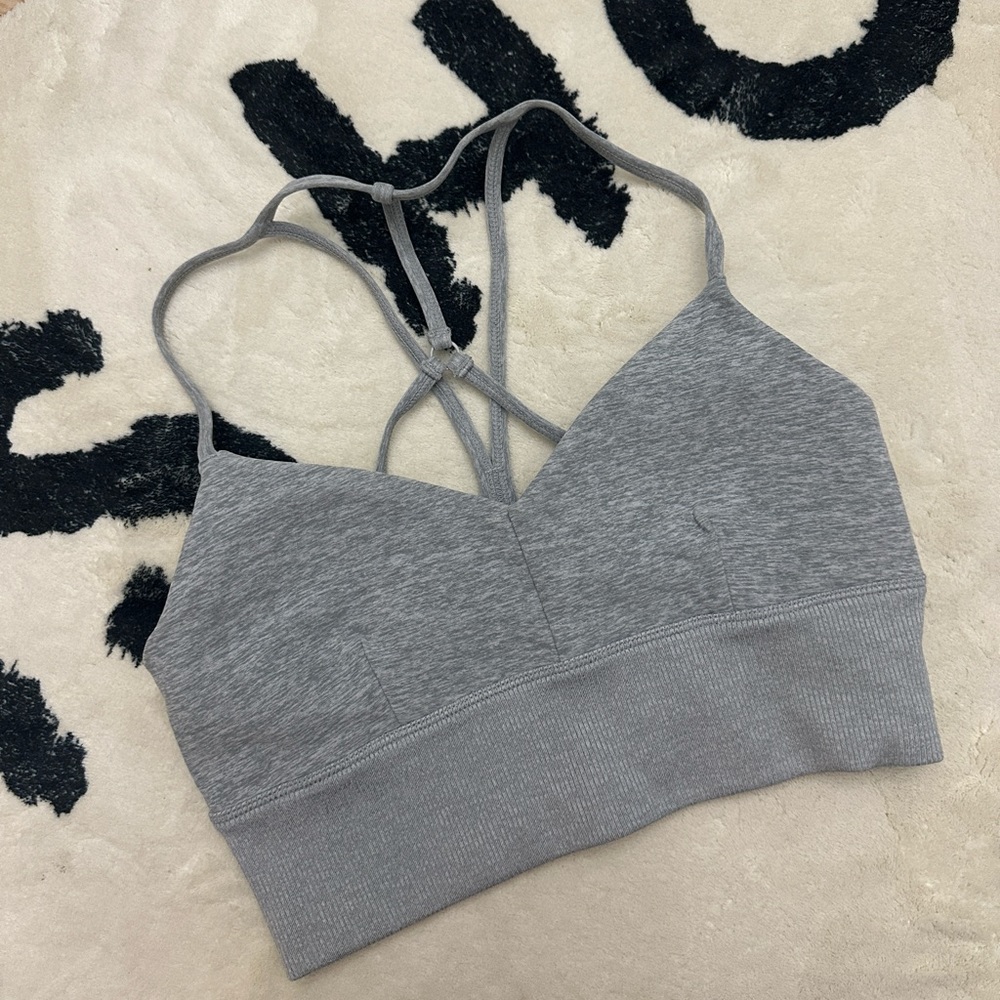Alo yoga strappy bra small
